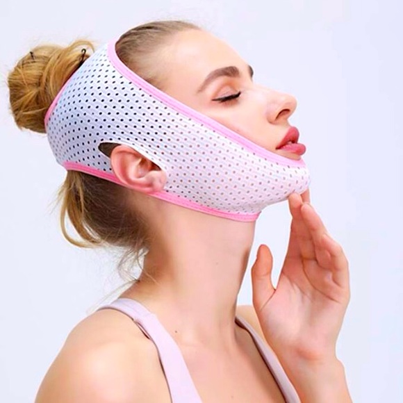 NEW V FACE SLIMMING DOUBLE CHIN BANDAGE - Picture 3 of 3